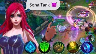 Tank Sona is easy to play / Sona Gameplay S12