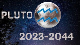 PLUTO in Varsator - 2023- 2044 - Nu Stim Ce Va Urma?! - Totul Va Fi Foarte Imprevizibil!