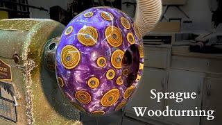 Woodturning - Bad Hair Day Part Two