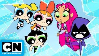 Let the Games Begin! | Teen Titans Go! VS Powerpuff Girls | Cartoon Network