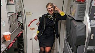 Beautiful Flight Attendant