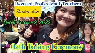 Licensed Professional Teachers Oath Taking Ceremony | Random videos