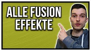 DaVinci Resolve 17 alle Fusion Effekte erklärt Tutorial deutsch