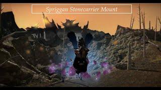 Final Fantasy XIV - Spriggan Stonecarrier Mount
