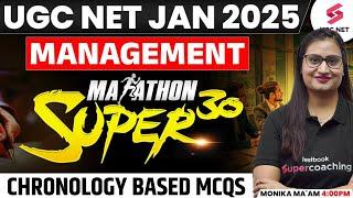 UGC NET Management Marathon | UGC NET Management Paper 2 Chronology By Monika Ma'am | UGC NET 2025