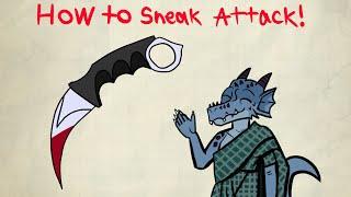 How to Rogue! - Dnd 5e Basic guide to Sneak attack!