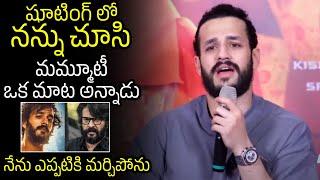 Akhil Akkineni Mind Blowing Words About Mummootty |  Agent Team | Influencers | TXTV