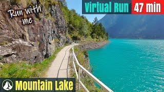 The Magic of Mountain Lakes  Switzerland Wonderland | Virtual Run #98