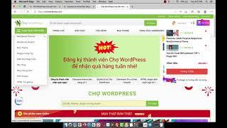 Hướng dẫn mua theme mua plugin Chợ WordPress