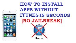 HOW TO INSTALL IPA FILES WITHOUT iTUNES [NO JAIL BREAK]