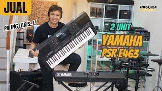 KEMBAR.!! Yamaha PSR E463, dilengkapi dengan 245 style dan 758 voice, paling banyak disuka!