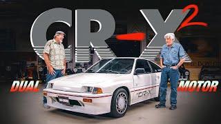 1984 Honda CRX with Dual Engines: A Forgotten Engineering Marvel! | Jay Leno's Garage