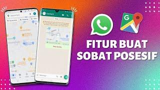 Cara Share Lokasi dan Lacak Teman via WhatsApp dan Google Maps