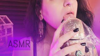 ASMR MIC LICKING | Blue Yeti w/plastic ULTRA SENSITIVE