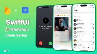  NEW SwiftUI WhatsApp Clone | Firebase | StreamSDK | iOS 16+ | Xcode 15 | Demo