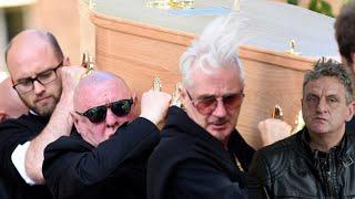 Stars mourn Happy Mondays' Paul Ryder as he is laid to rest: Shaun Ryder pays tribute at funeral