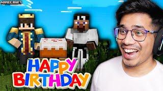 CELEBRATING JACK'S BIRTHDAY IN MINECRAFT ️️