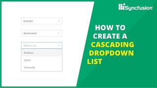 Create a Cascading Dropdown List Using Vue Dropdown List