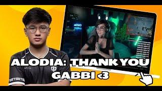 BLACKLIST GABBI RAIDS ALODIA ON TWITCH (Alodia's Reaction)