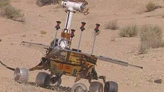 Mars Exploration Rover Terrain Simulation Tests on Rogers Dry Lake