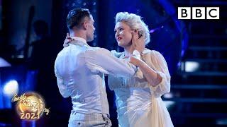 Sara and Aljaž Foxtrot to Dream A Little Dream by Cass Elliot  BBC Strictly 2021