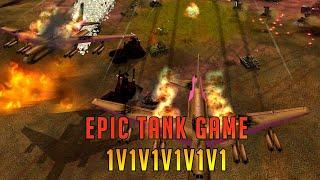Defcon 6 Free for All - Epic Tank Game - Generals Zero Hour Online Multiplayer