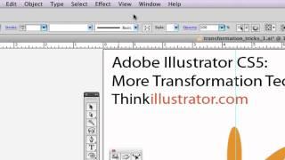 Adobe Illustrator CS5 Transformation design tips and tricks