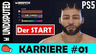 UNDISPUTED  PS5 Karriere #01 | KARRIERE Modus Start: ICH möchte PROFI BOXER werden !