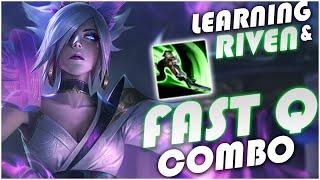 How Difficult is Riven and How to Practice the Fast Q Combo