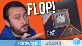 AMD Ryzen 7 9700X Review - Zen 5 Sucks For Gaming!