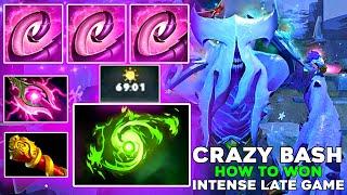 How to Won Intense Late Game Faceless Void Crazy Bash Unlimited Scepter - Dota 2