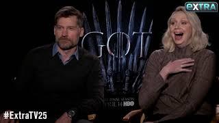 ‘I Cried for 2 Hours’: Gwendoline Christie & Nikolaj Coster-Waldau Talk ‘Game of Thrones’ Ending