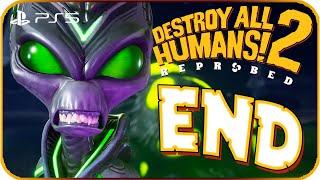 Destroy All Humans! 2 Reprobed Walkthrough Part 12 (PS5) Final Boss - Ending