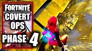 Covert Ops Phase 4 - Plant Timed Explosives at the Fortress - Fortnite Season Week 6 Quest