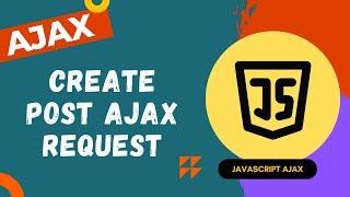 20. Create a Simple POST request with XMLHttpRequest object and a PHP server code - AJAX