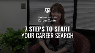 7 Steps to Start your Career Search