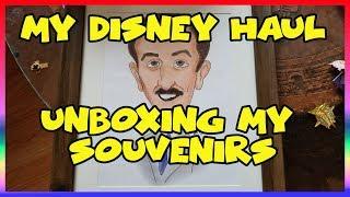 My Disney Haul- Unboxing My Souvenirs from Walt Disney World- Sir Willow's Park Tales ep 33