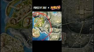 New Map Changes  Free Fire x Naruto  Garena Free Fire #shorts #freefire