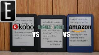 Kindle Basic 2022 vs Kobo Clara 2e vs Nook 4e | Three-Way Comparison