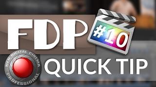 FCPX Quick Tip #10: How to import RED footage into Final Cut Pro X 10.3