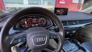 Audi Q7 2017 - Air suspension lock ( towing mode)