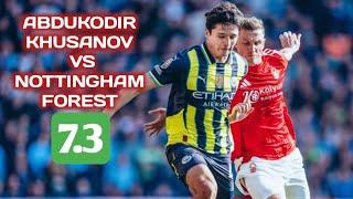 Abdukodir Khusanov vs NOTTINGHAM FOREST