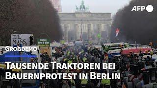 Tausende Traktoren bei Bauernprotest in Berlin | AFP