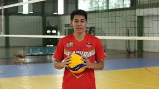 Cara memukul bola yang benar dari pemain volley garuda