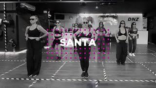 SANTA - Rvssian, Rauw Alejandro | Coreografía Oficial DNZ Workout | Dance Workout | DNZ Studio