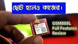 GSM SIM800L Module Full Features and Review