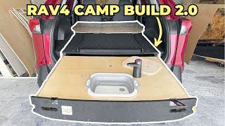 Transforming RAV4 Into Camper | New Solution for Overlanding | No Drilling Toyota Upgrade