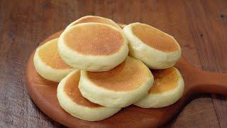 [No Oven] Honey Hotteok :: Honey-filled Korean Pancake :: Honey Bread :: Korean Street Food