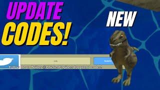 *NEW* UPDATE! DINOSAUR!!! CODES* [SHARK WEEK!] Dinosaur Simulator ROBLOX