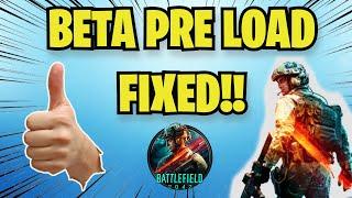 How To Pre Load Battlefield 2042 Early Access BETA - Download FIX!